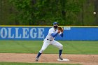 Baseball vs CGA  Wheaton College Baseball vs Coast Guard Academy during game one of the NEWMAC semi-finals playoffs. - (Photo by Keith Nordstrom) : Wheaton, baseball, NEWMAC